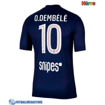 Fotballdrakt Herre Paris Saint-Germain Ousmane Dembele #10 Hjemmedrakt 2025-26 Kortermet